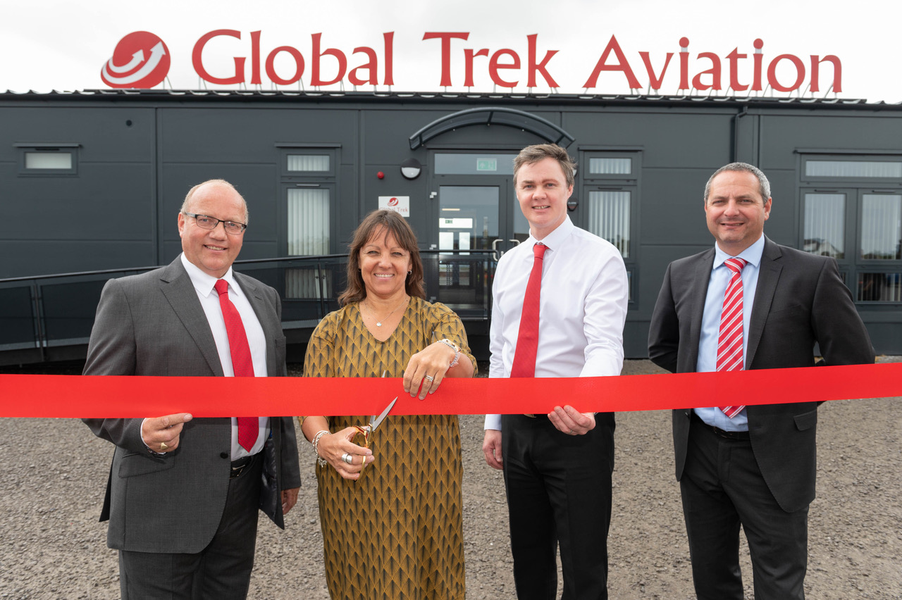 Global Trek Aviation officially opens at Cardiff Airport